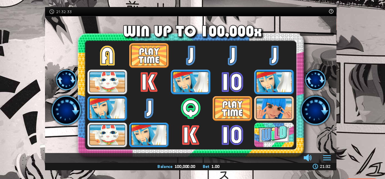 Super Graphics Game Changer Slot Look & Feel