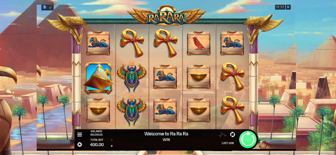 RaRaRa Slot Look & Feel
