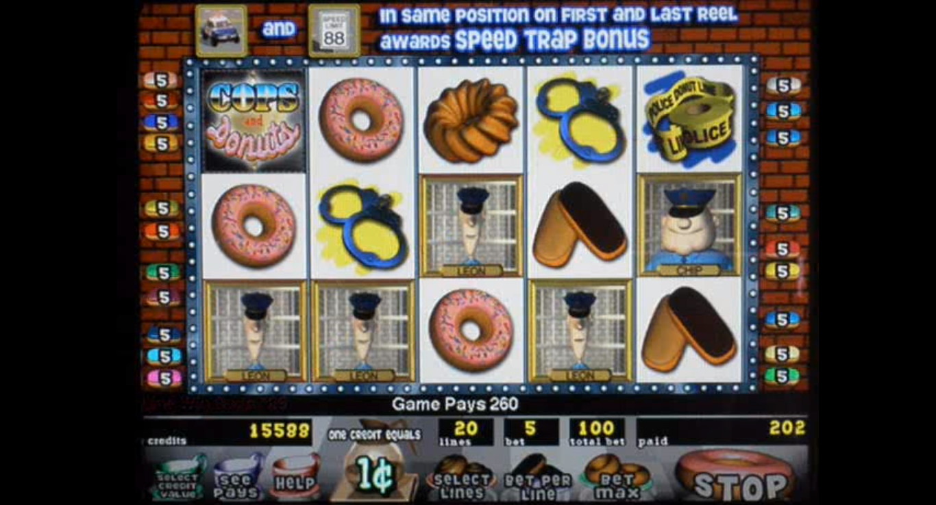 Cops and Donuts Slot Look & Feel