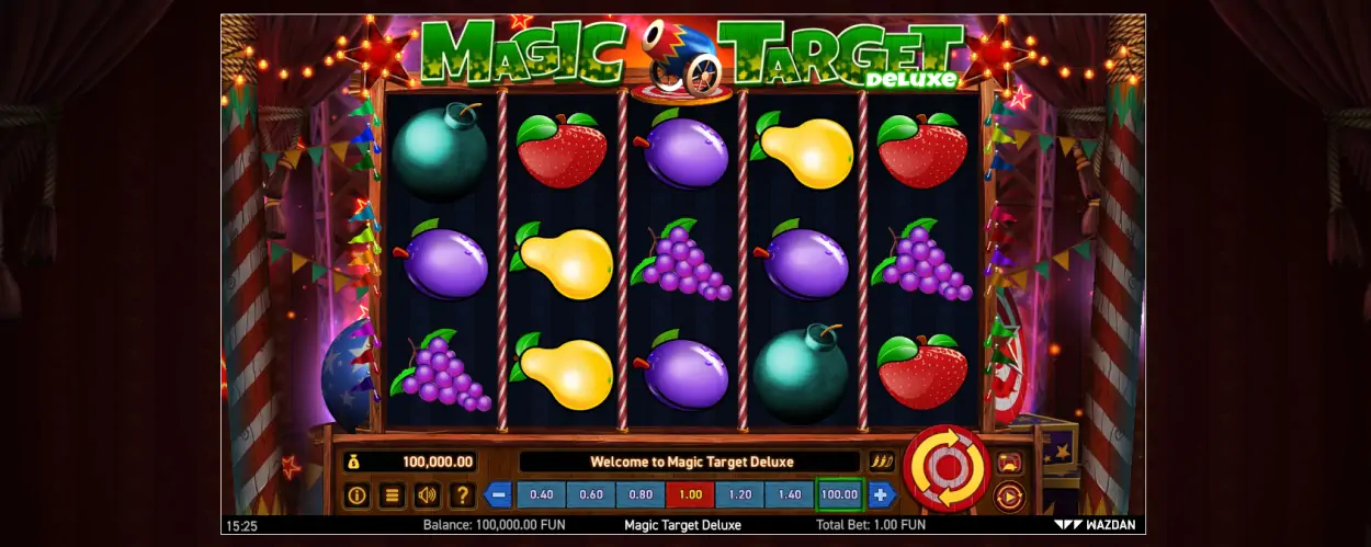 Magic Target Deluxe Slot Look & Feel