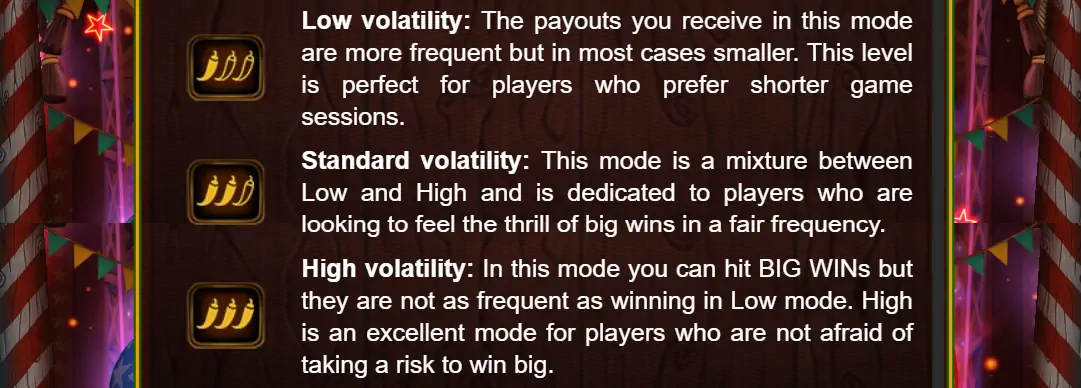 Magic Target Deluxe Slot Variance Options