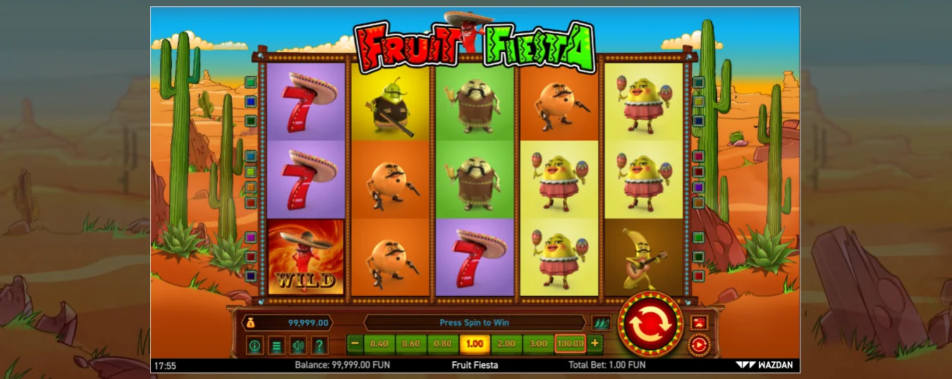 Fruit Fiesta Slot Look & Feel