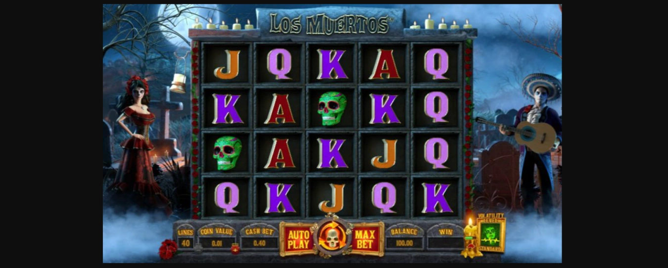 Los Muertos Slot Look & Feel