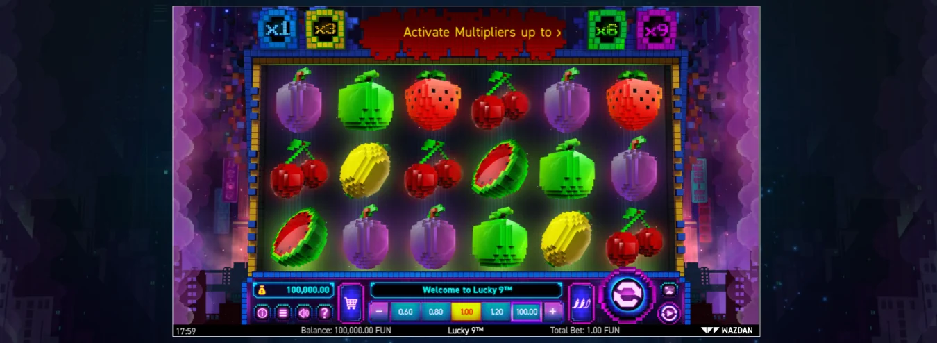 Lucky 9 Slot Look & Feel