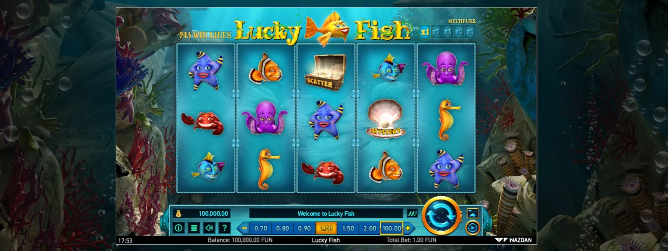 Lucky Fish Slot Look & Feel