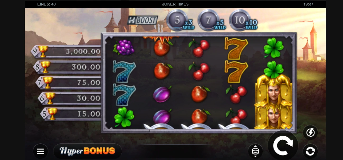 Joker Times Slot Look & Feel